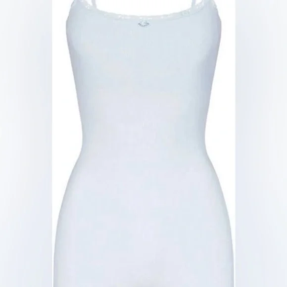 SKIMS Soft Lounge Lace Scoop OnesieCelesteSize XS